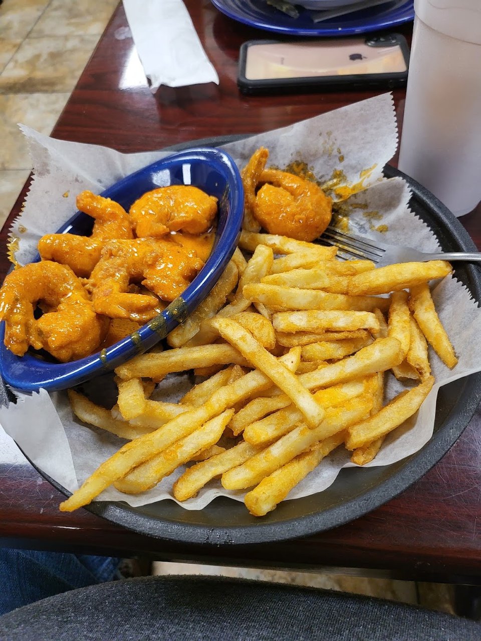 Shrimp Scampi Onion Rings